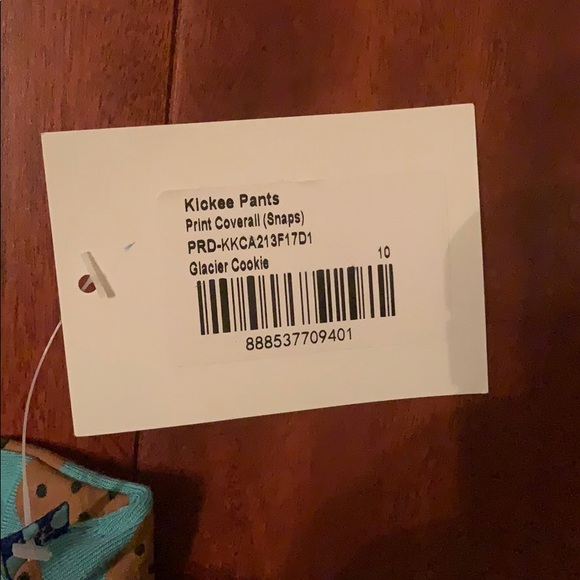 Kickee Pants Glacier Cookie Coverall - Picture 4 of 4